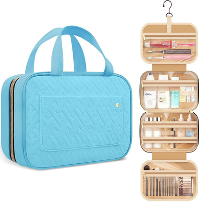 A spot cross-border exclusive travel toiletries with hooks, portable makeup bags, travel ladies toiletries, handbags MOQ: 3 PIECE