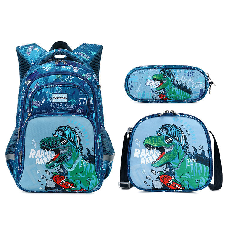 Mochilas escolares de comercio exterior, estudiantes de primaria, niños, unicornios, mochilas para tercero a sexto grado, mochilas ultraligeras para niños y mujeres, venta al por mayor 