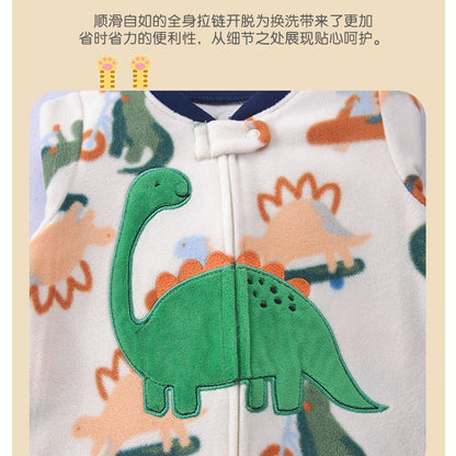 A source factory spot wholesale baby clothes baby pajamas fleece infant winter jersey onesie