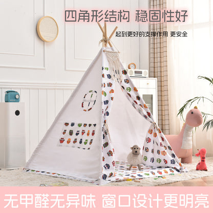 A little flying goose children's tent boys and girls play house small house kindergarten activities foldable tent small tent