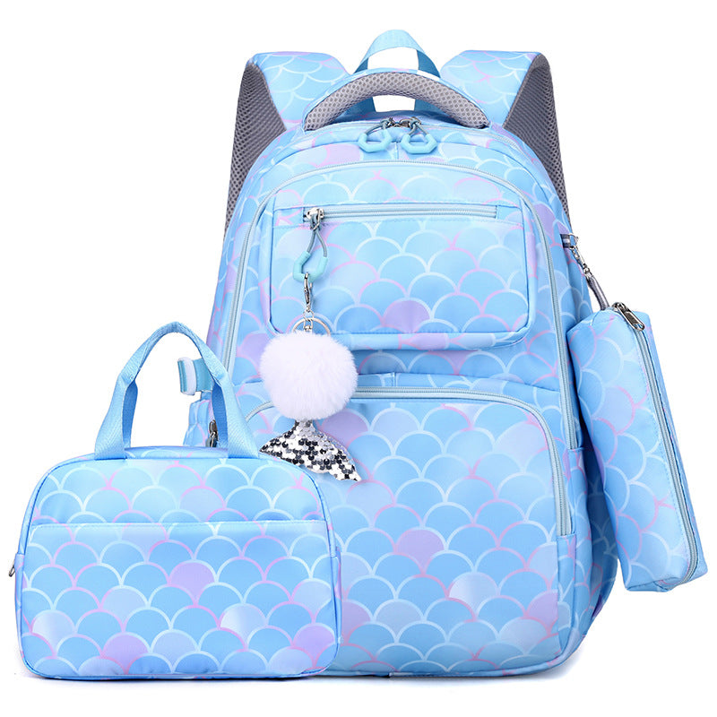 A pupils&#039; schoolbags are light, girls&#039; and boys&#039; three-piece high-value minority schoolbags, and girls&#039; school backpacks.