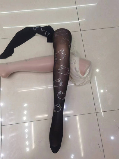 New product recommendation: hot diamond stockings, mesh with diamond black pantyhose, romantic women's diamond diamond diamond thin velvet, can be cut freely