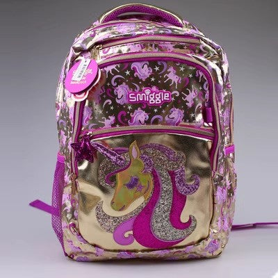 A Australia smiggle schoolbag student schoolbag primary and secondary school students&#039; backpacks outdoor leisure bags shoulder bags