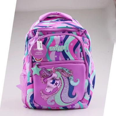 A Australia smiggle schoolbag student schoolbag primary and secondary school students&#039; backpacks outdoor leisure bags shoulder bags