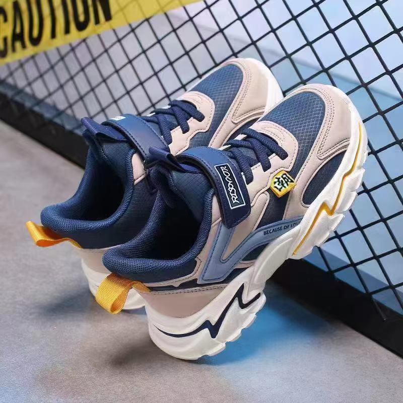 Middle-aged and older boys new 2023 spring and autumn children's shoes running shoes mesh children's shoes casual shoes boys' sports shoes