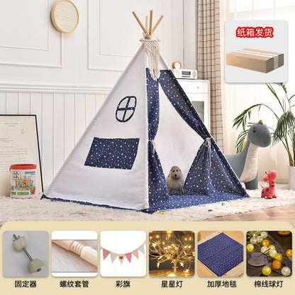 A little flying goose children's tent boys and girls play house small house kindergarten activities foldable tent small tent