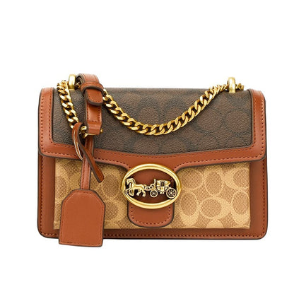 Chain small square bag women's crossbody shoulder bag