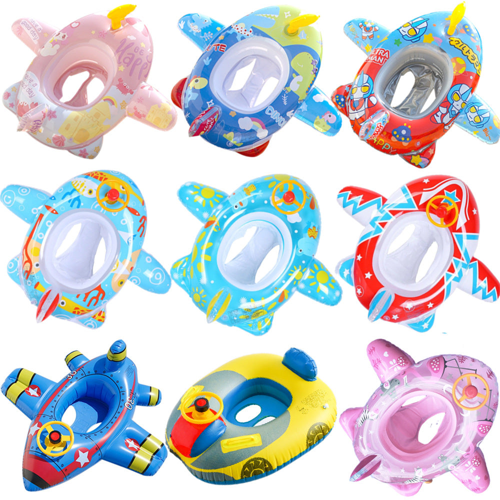 A: Children's baby swimming ring, sitting ring, thickened steering wheel, cartoon infants, armpit ring, seat ring, floating ring, 0-3-6 years old