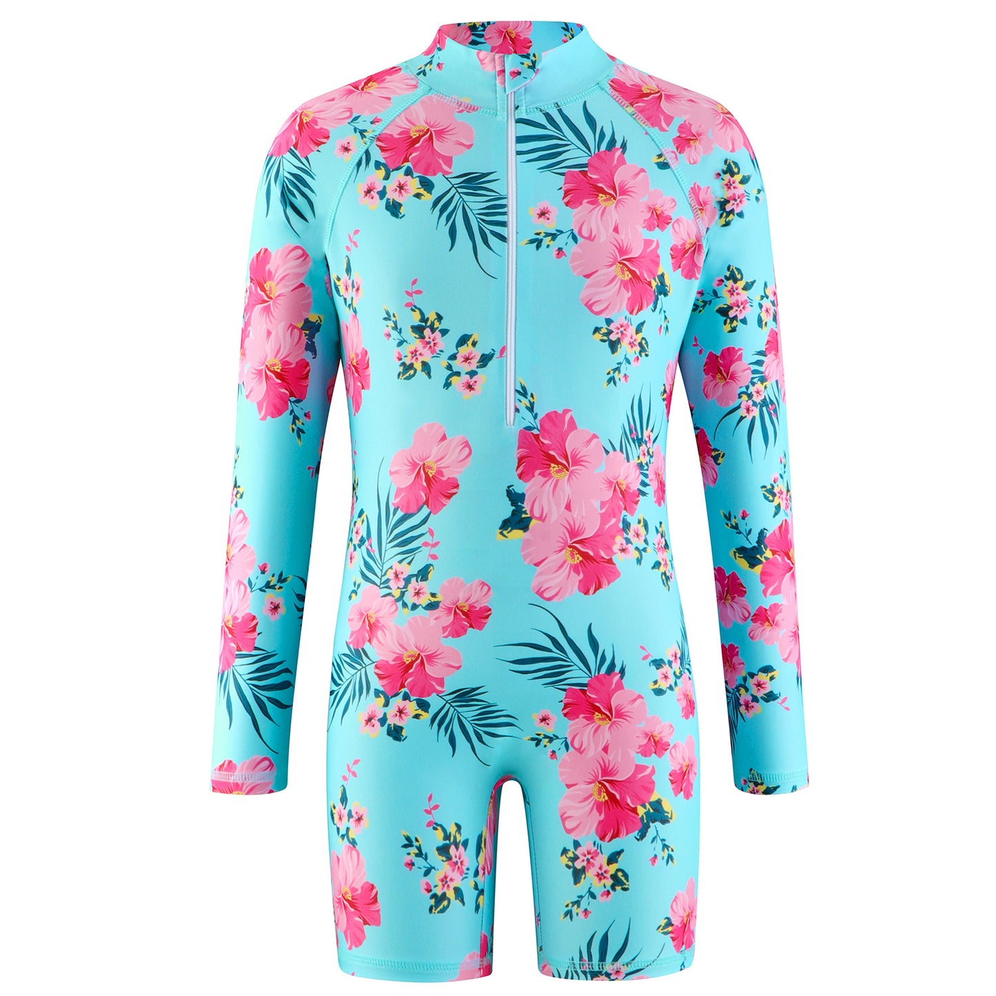 A children&#039;s swimsuit girl long sleeve swimsuit unicorn girl sun protection clothing children&#039;s water sports quick-drying swimsuit 0.15KG