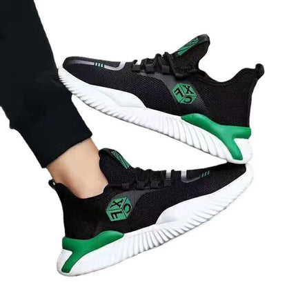 A one-piece hair delivery factory direct sales men's Korean version comfortable casual cloth shoes mesh breathable sports shoes student runway shoes