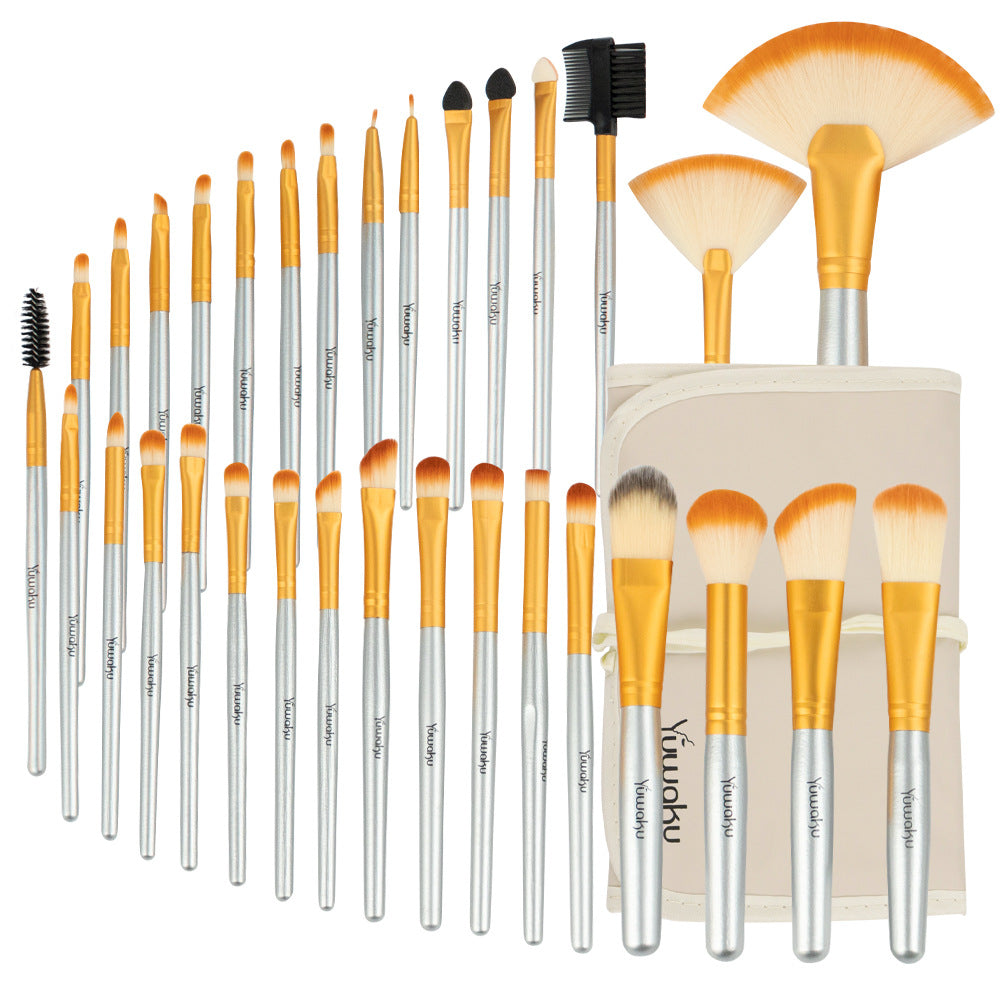 A foreign trade selling 32 makeup brush set full set of foundation brush powder brush blush brush eye shadow brush makeup tool 0.3KG