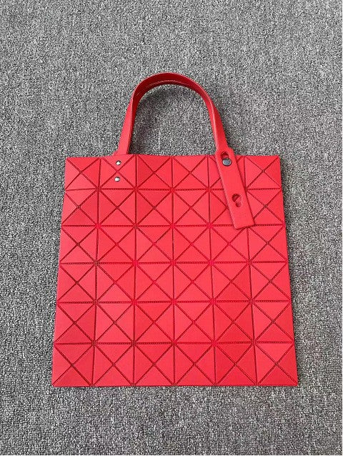 6 grid matte same background color rhombus lifetime bag 0.35KG