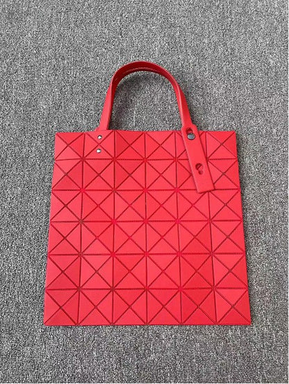 6 grid matte same background color rhombus lifetime bag 0.35KG