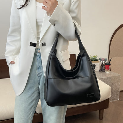 A bag2024 new women's bag tote bag Shiling bag large capacity shoulder bag wholesale casual shoulder bag