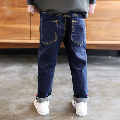 Boys' Pants Children's Jeans Spring and Autumn BoysAutumn Fashion Autumn Clothes 1kg