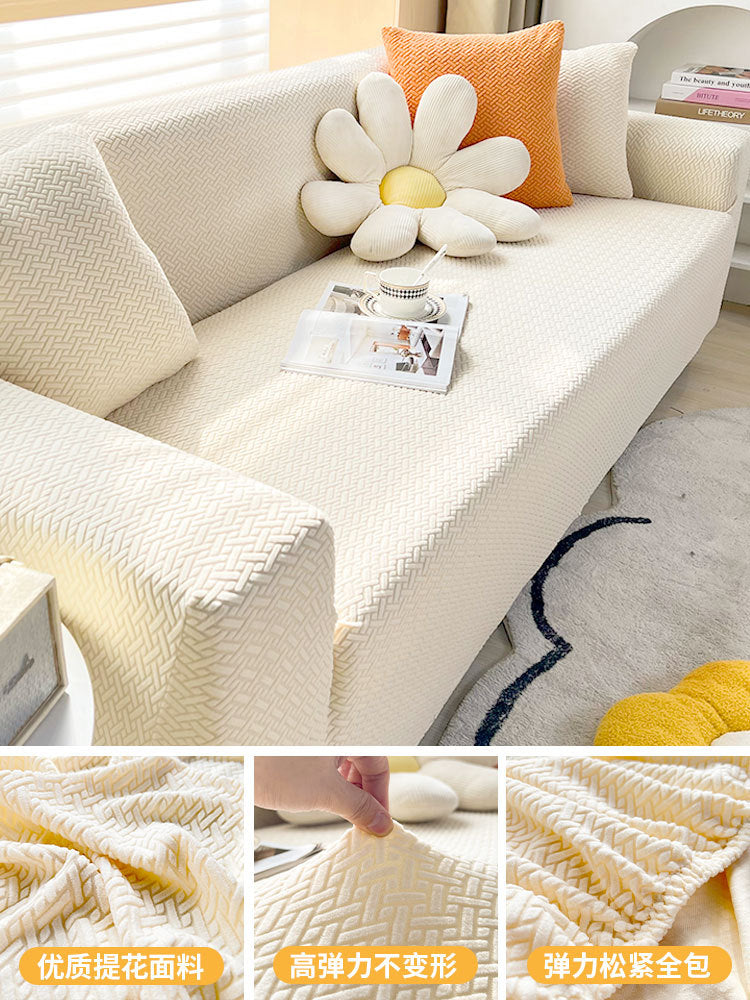 A Thickened sofa cover All-inclusive~ Can set Four seasons sofa cushion Living room general elastic cover cloth Sofa cover spot wholesale