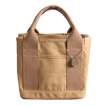 Bolsa de lona, ​​bolsa de almuerzo, bolso de mano, 16 Un bolso de mano de lona para mujer, 0,36 kg 