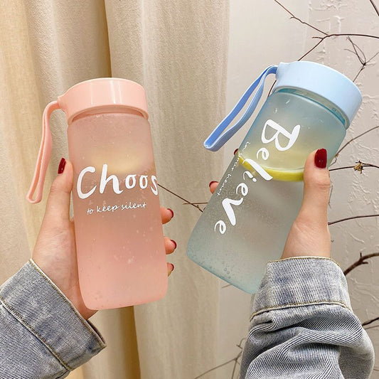 A Wholesale Sports Bounce Water Cup for A Water Cup Plastic High Appearance and Large Capacity Male and Female Internet Celebrity Water Cup Student Accompanying Cup