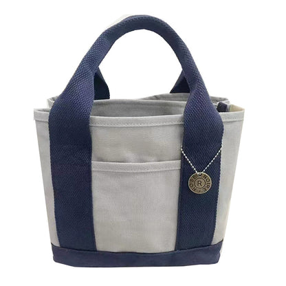 Bolsa de lona, ​​bolsa de almuerzo, bolso de mano, 16 Un bolso de mano de lona para mujer, 0,36 kg 