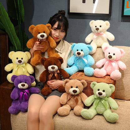 cute bear teddy bear plush toy ( High 35cm,weight:200g)