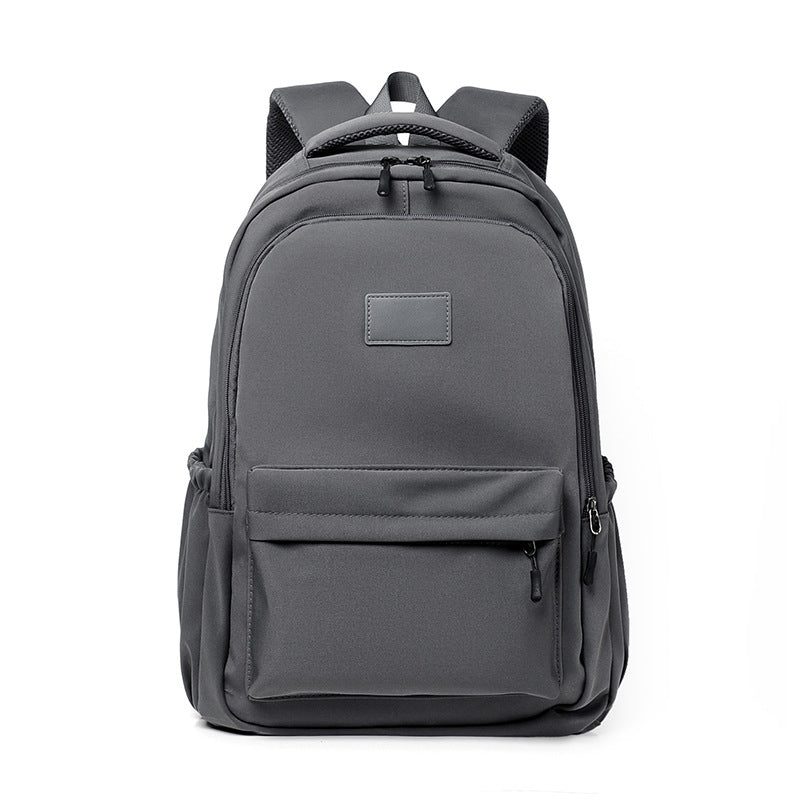 A New School Bag, Lightweight Travel Backpack, Large Capacity Laptop Bag, Simple Backpack for Middle and High School Students