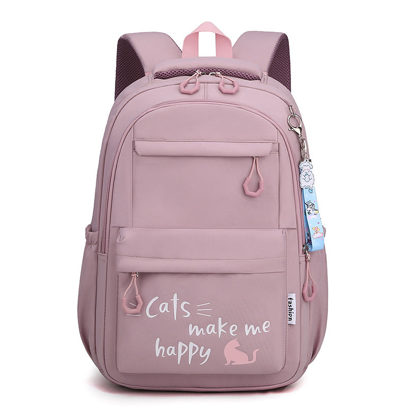 Mochila para estudiantes de primaria para reducir la carga de los grados tercero y sexto, niñas de secundaria, mochilas para niños, sistema forestal, mochilas escolares versátiles, nuevos estilos 