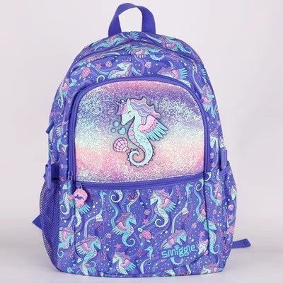 A Australia smiggle schoolbag student schoolbag primary and secondary school students&#039; backpacks outdoor leisure bags shoulder bags