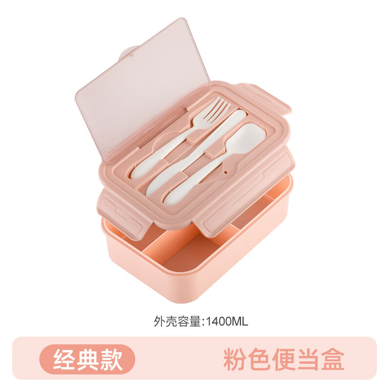 A Qijia Amazon Cross border Student Divided Bento Box Children's Fruit Meal Box Office Workers Microwave Heating Meal Box