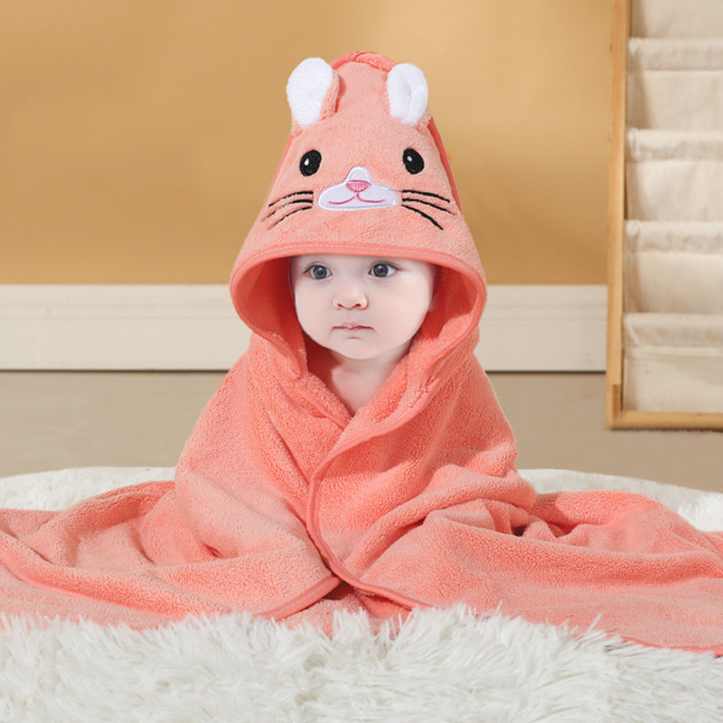 Baby holding a blanket bath towel  0.15kg any color mix Minimum purchase of 3 items