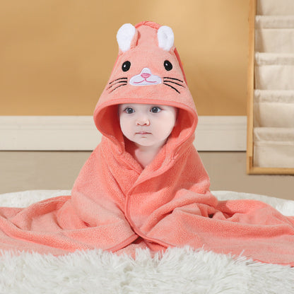 Baby holding a blanket bath towel  0.15kg any color mix Minimum purchase of 3 items