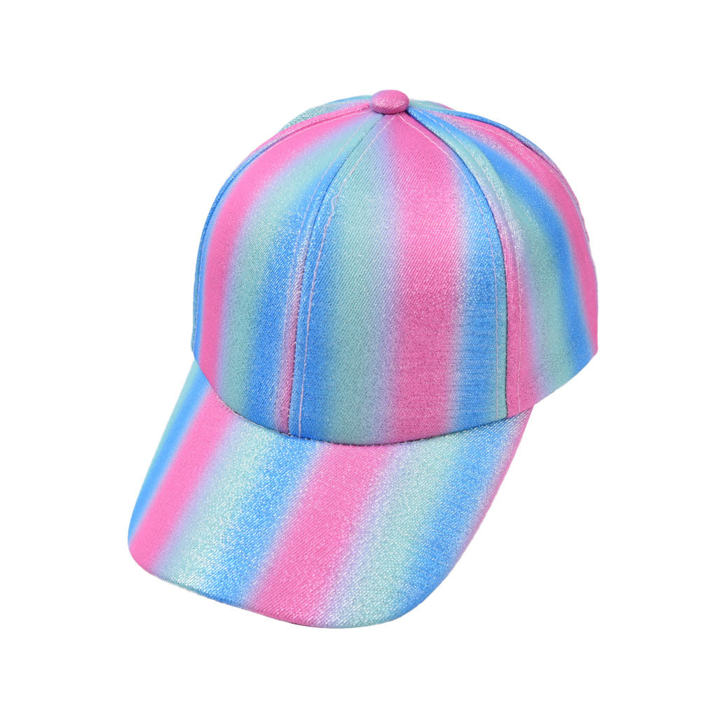 A cross-border foreign trade new cartoon cute baseball cap Europe and the United States baby outdoor fashion sunshade cap tie-dyed hat