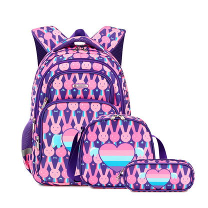 Mochilas escolares de comercio exterior, estudiantes de primaria, niños, unicornios, mochilas para tercero a sexto grado, mochilas ultraligeras para niños y mujeres, venta al por mayor 