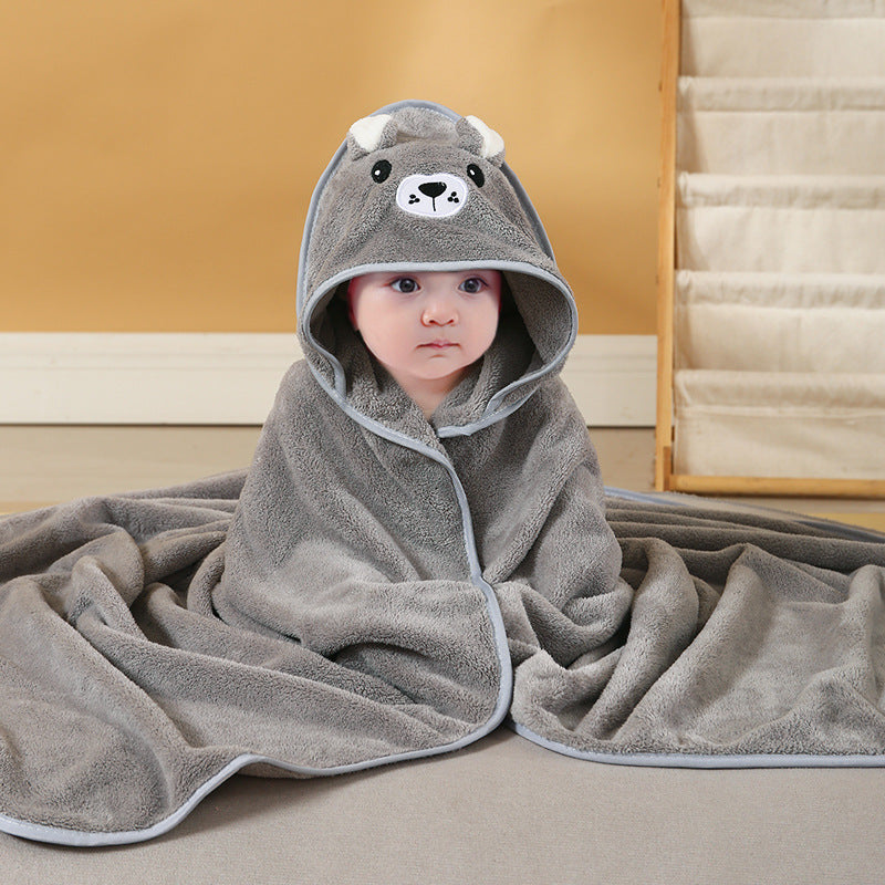 Baby holding a blanket bath towel  0.15kg any color mix Minimum purchase of 3 items