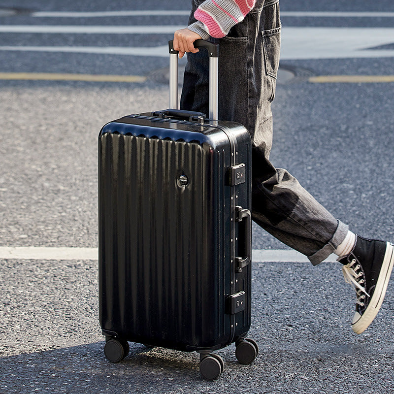 Maleta universal con ruedas para mujer, maleta con ruedas para hombre, maleta de 24 pulgadas, maleta de embarque, maleta de cuero para hombre de 20 pulgadas, maleta de 26 pulgadas al por mayor 