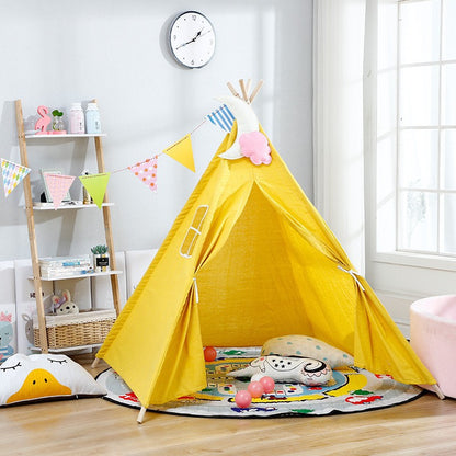 A Indian Tent Children's Indoor Small Tent Outdoor Camping Princess Castle Play House Toy House