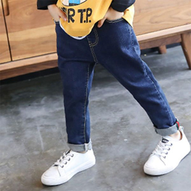 Boys' Pants Children's Jeans Spring and Autumn BoysAutumn Fashion Autumn Clothes 1kg