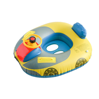 A: Children's baby swimming ring, sitting ring, thickened steering wheel, cartoon infants, armpit ring, seat ring, floating ring, 0-3-6 years old