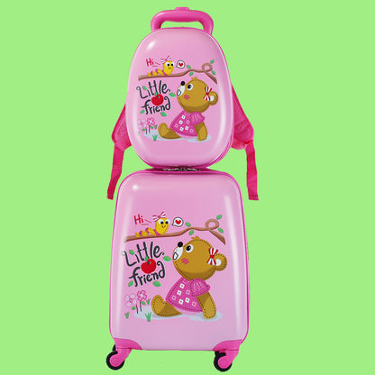 Maleta infantil, mochila escolar, rueda universal de 18 pulgadas