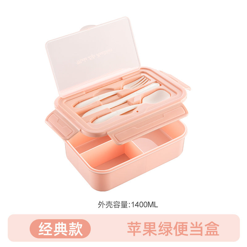 A Qijia Amazon Cross border Student Divided Bento Box Children's Fruit Meal Box Office Workers Microwave Heating Meal Box