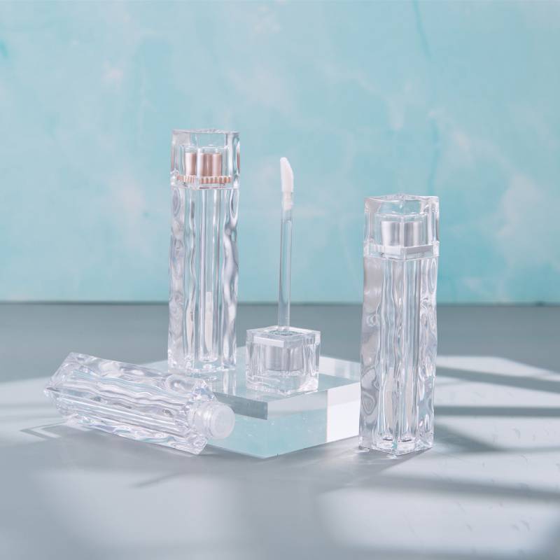 A Spot Crystal Wave Lip Gloss Tube, Clear Pigment, Ice Cube, Lip Gloss, Empty Tube, Bottle Bottle, Lipstick Tube, Makeup Packaging