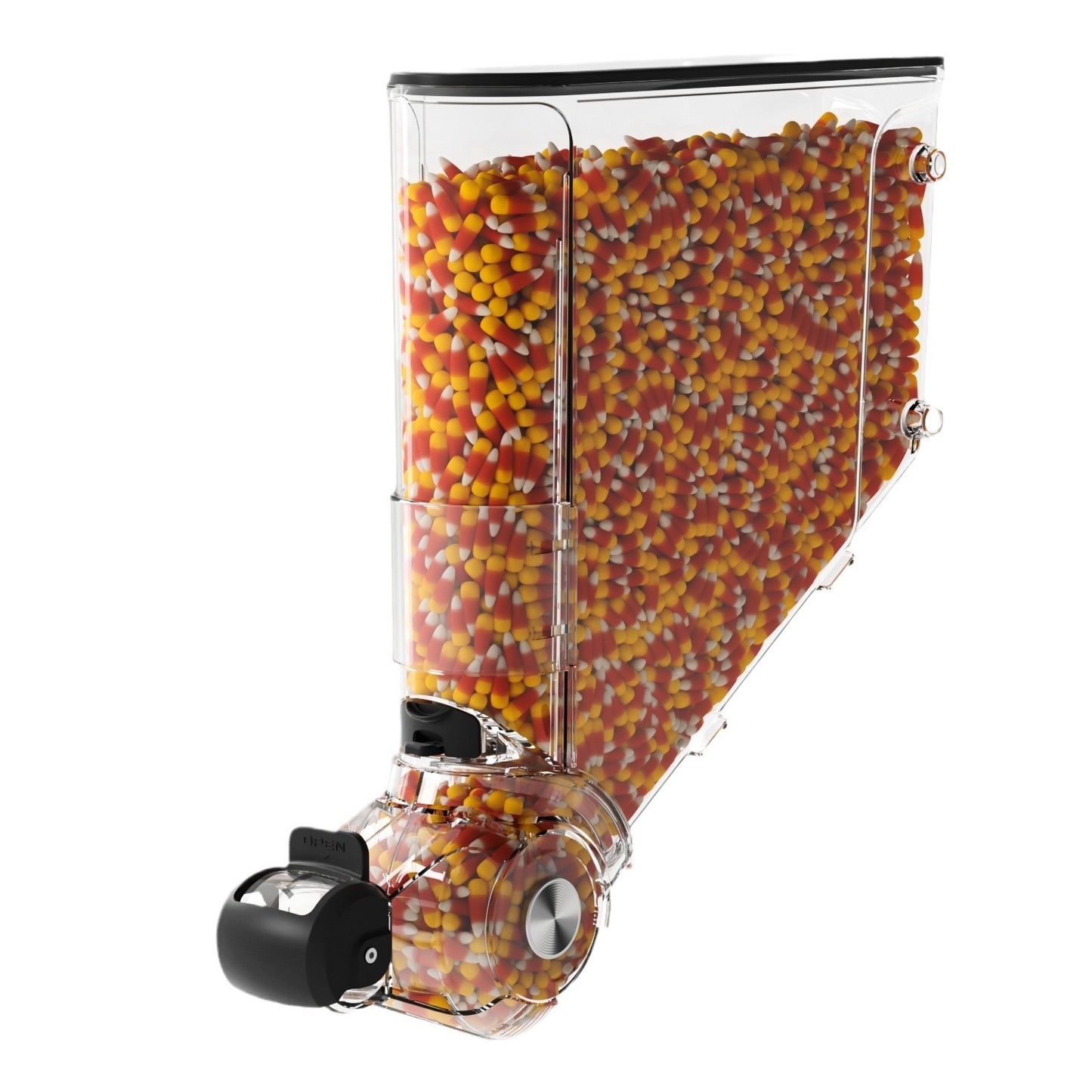 A Supermarket Household Wall-mounted Candy Dried Fruit Fried Food Easy to Press Moisture-proof Sealed High Transparency Gravity Food Box