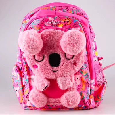 Mochila australiana Smiggle para estudiantes de primaria, mochila de tamaño mediano con peso reducido y mochila ultraligera. 