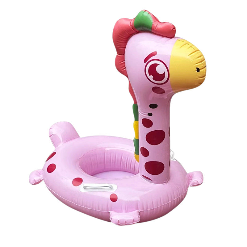 A Water Seat Ring Children's Swimming Seat Ring Animal Pattern 17 Patterns to Choose from 0-5-year-old Baby Seat Ring