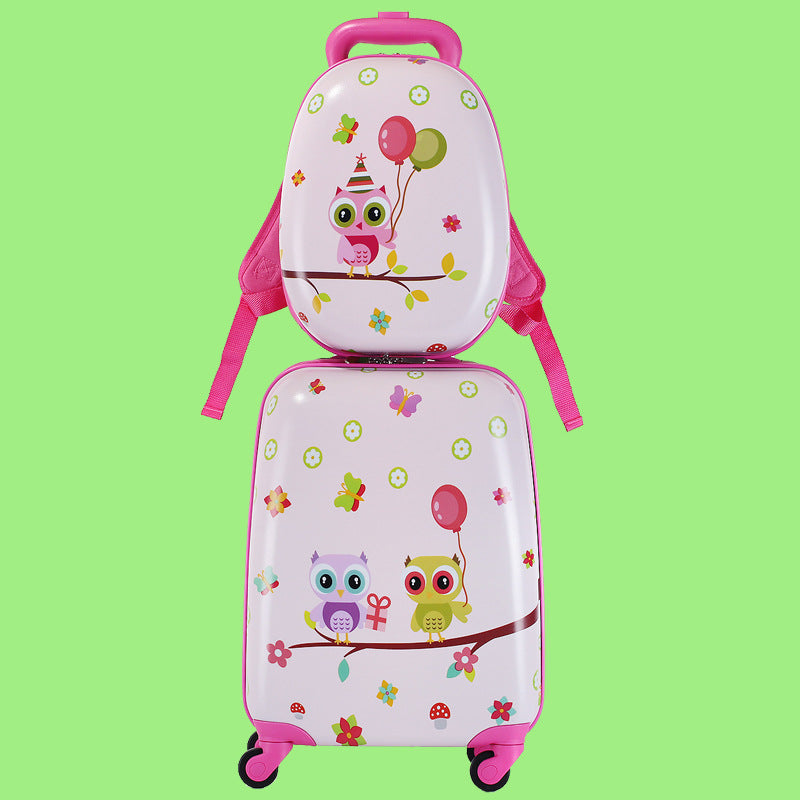 Children's suitcase, school bag, 18 inch universal wheel