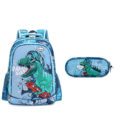 A Wholesale of backpacks for primary school students, boys and girls, children's ultra light spine protection backpacks for ages 6 to 12, sold directly by Factory A