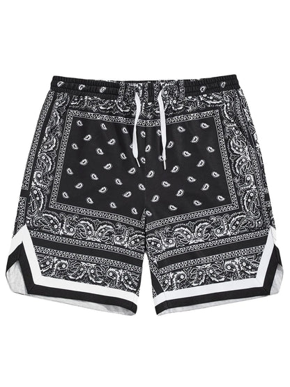 A cross-border 2023 new cartoon 3D beach pants casual loose men&#039;s 3D shorts digital printed beach pants