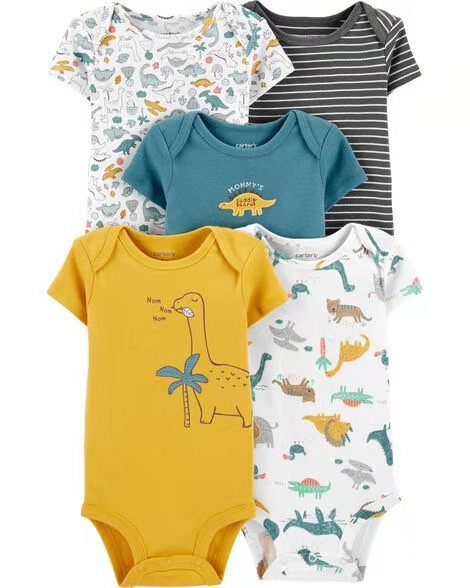 Summer baby jumpsuit short sleeved 5-piece set for male and female babies, exporting high-end hip-hop pants, A-class cotton suspenders for foreign trade