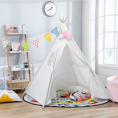 A Indian Tent Children's Indoor Small Tent Outdoor Camping Princess Castle Play House Toy House