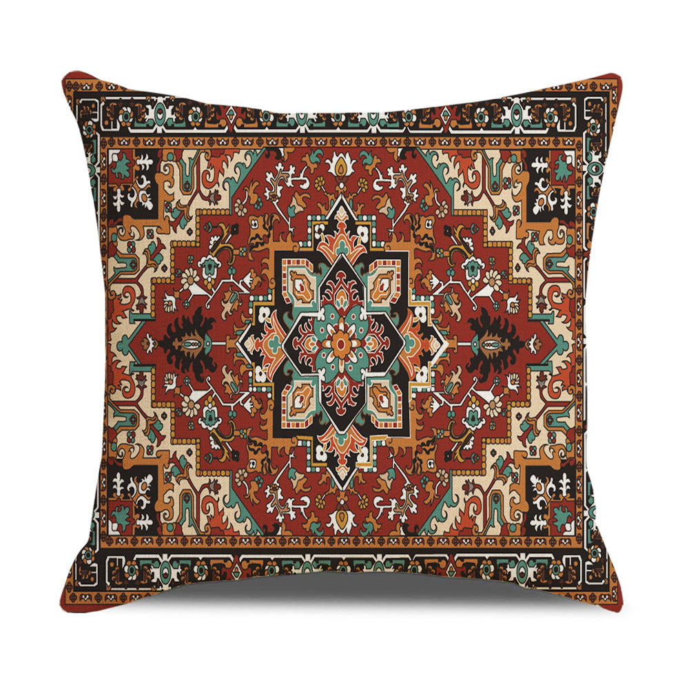 A cross-border new Turkish retro European linen pillow cover Amazon Home Products Decorative Pillow Cover Pillow Pillow