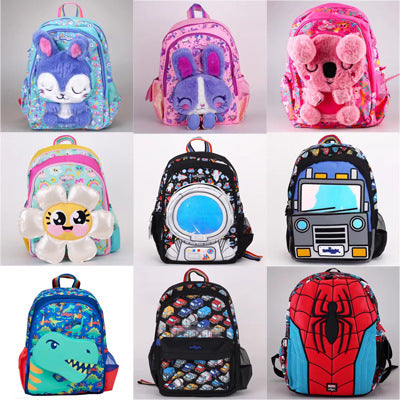 Mochila australiana Smiggle para estudiantes de primaria, mochila de tamaño mediano con peso reducido y mochila ultraligera. 